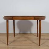 Mid-Century Teak Dining Table & Chairs by Hans Olsen for Frem Røjle, Denmark, 1960s, Set of 5