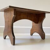 Tabouret vintage en bois