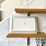 Gien dish in enamelled porcelain - service "Arrows"