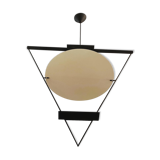 Lamp Italian design inverted triangle Mario Botta year 80