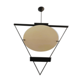 Lamp Italian design inverted triangle Mario Botta year 80