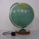Vintage Illuminated Duo Glass Globe by Paul Oestergaard for Columbus, Germany, 1950s