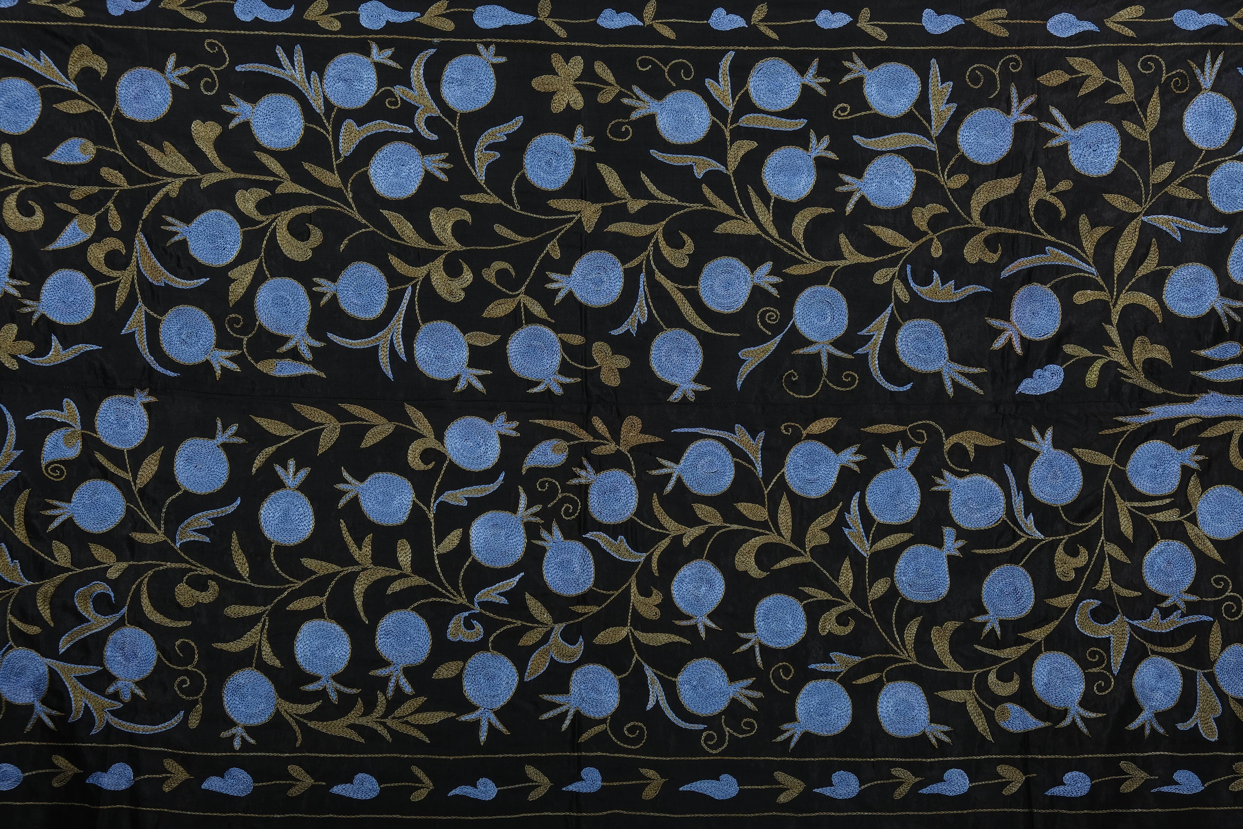 Hand knotted rug, vintage Turkish rug 103x186 cm