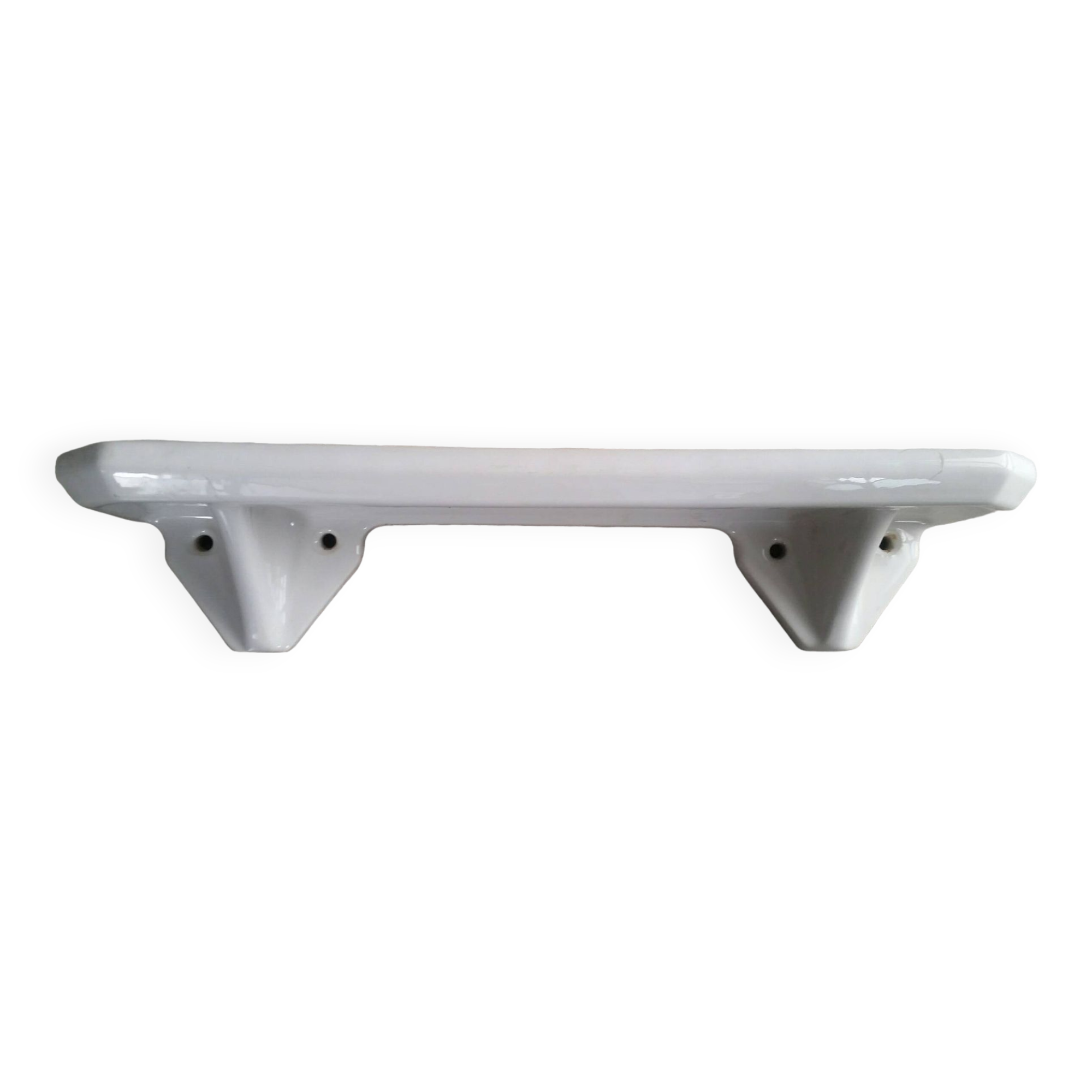 White earthenware shelf 30s