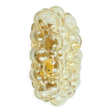 Applique murale en verre bullé du milieu du siècle par Helena Tynell pour Limburg, années 1960