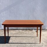 Vintage teak dining table – extendable Scandinavian design