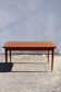 Vintage teak dining table – extendable Scandinavian design