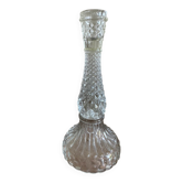 Glass candle holder