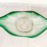 Vintage glass fruit bowl 1960