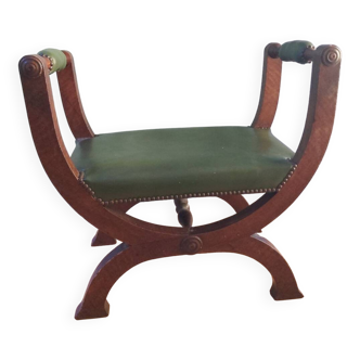 Siège tabouret curule de style Empire