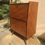 Scandinavian secretary compass feet