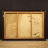 Signed Italian landscape painting from the 20th century