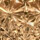 Crystal tassel chandelier lamp Kinkeldey germany 70's