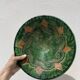 Large terracotta rooster salad bowl