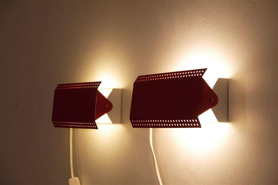 Pair of vintage Scandinavian sconces 1970