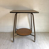 Vintage serving table 60
