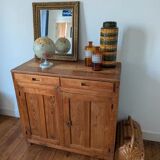 Parisian Buffet in Solid Pine - Chic Country Style - 100cm