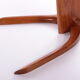 French wooden arched floor lamp from the 1940s