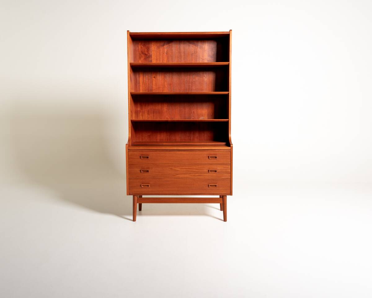 “Bornholmereolen” bookcase by Johannes Sorth for Bornholms Møbelfabrik