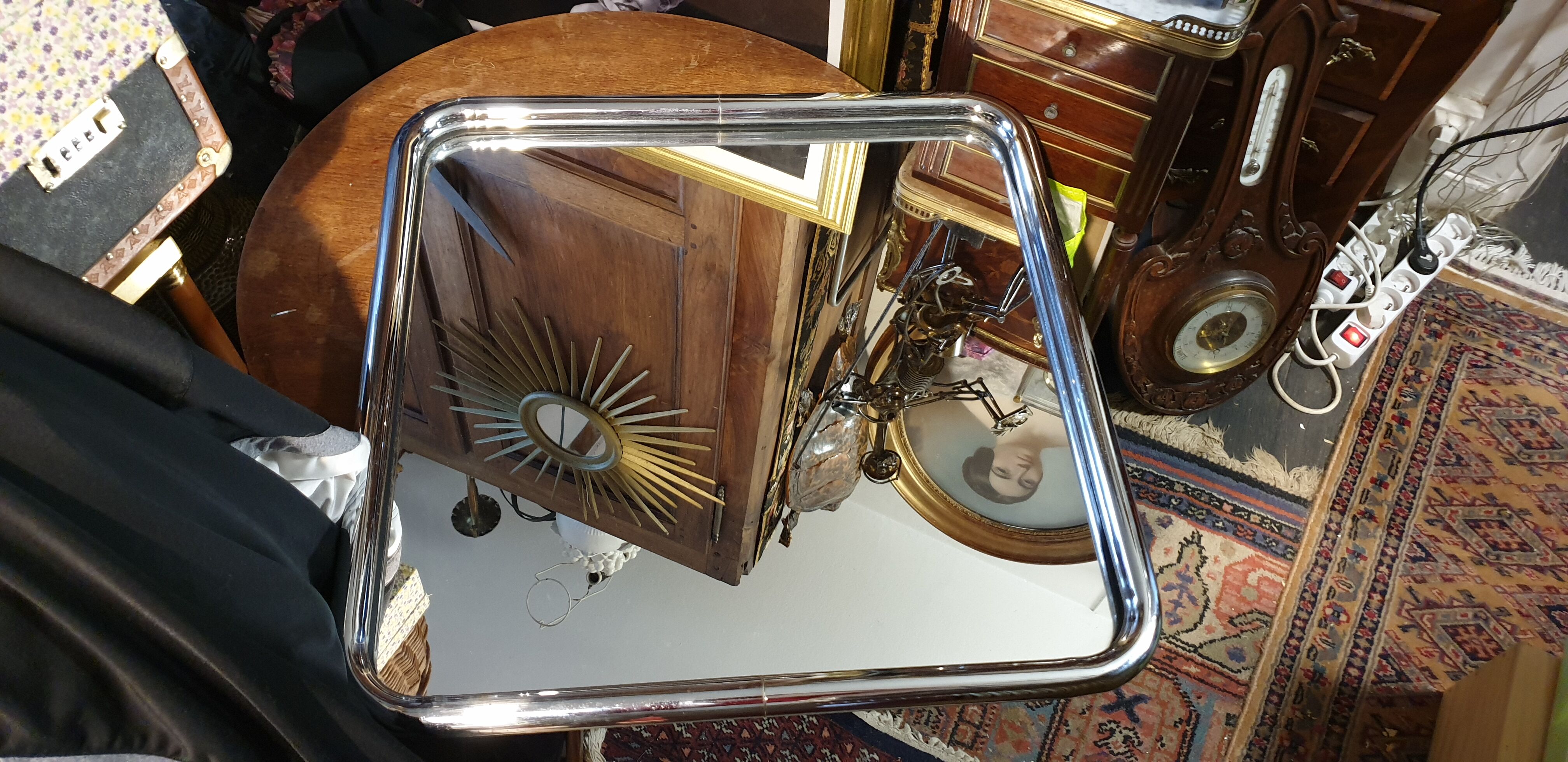 Vintage mirror 60x60cm