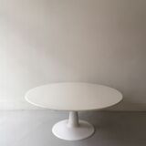 Fiberglass tulip coffee table, design 1970