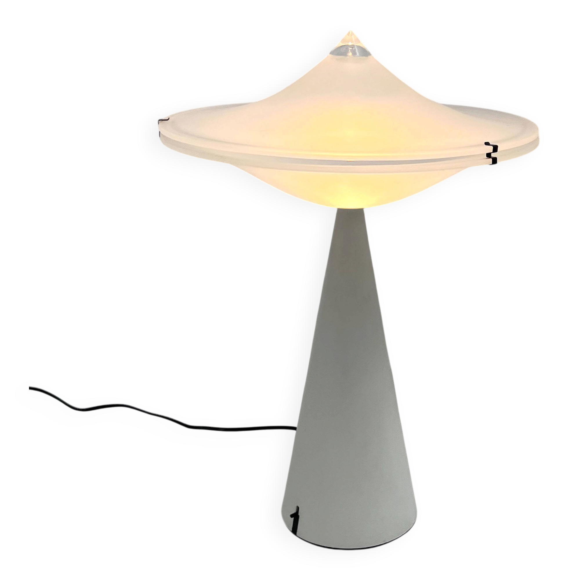 Large "Alien" table lamp by Cesare Lacca for Tre Ci Luce, 1970