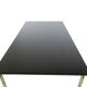 1960s desk in Bauhaus style, black lacquered