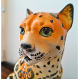 Léopard en céramique – Italie Années 70