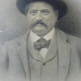 Framed portraits from 1911, 53/63 cm, both