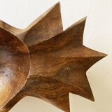 Wooden pocket tray, pineapple shape