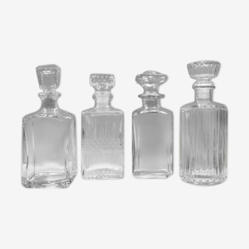 Set de 4 carafes vintage