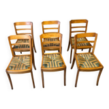 Monobloc bistro chairs