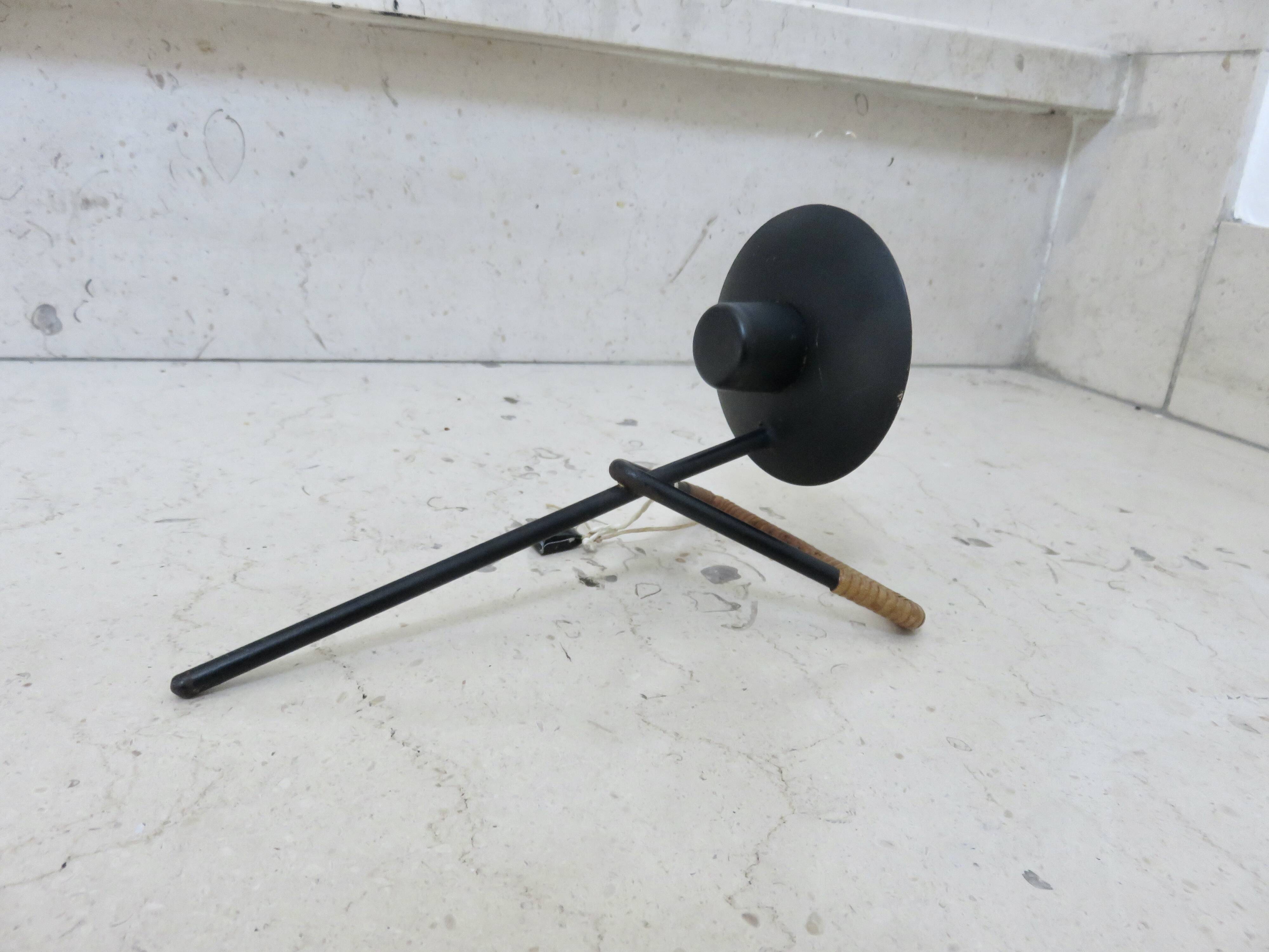 Série de 3 authentiques bougeoirs par Laurids Lonborg, Danemark, 1960