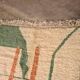 Tapis berbère beni ourain artisanal fait main à motifs colorés 1,5/2,5 m