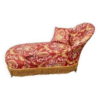 Napoleon III Fabric Daybed Refurbished