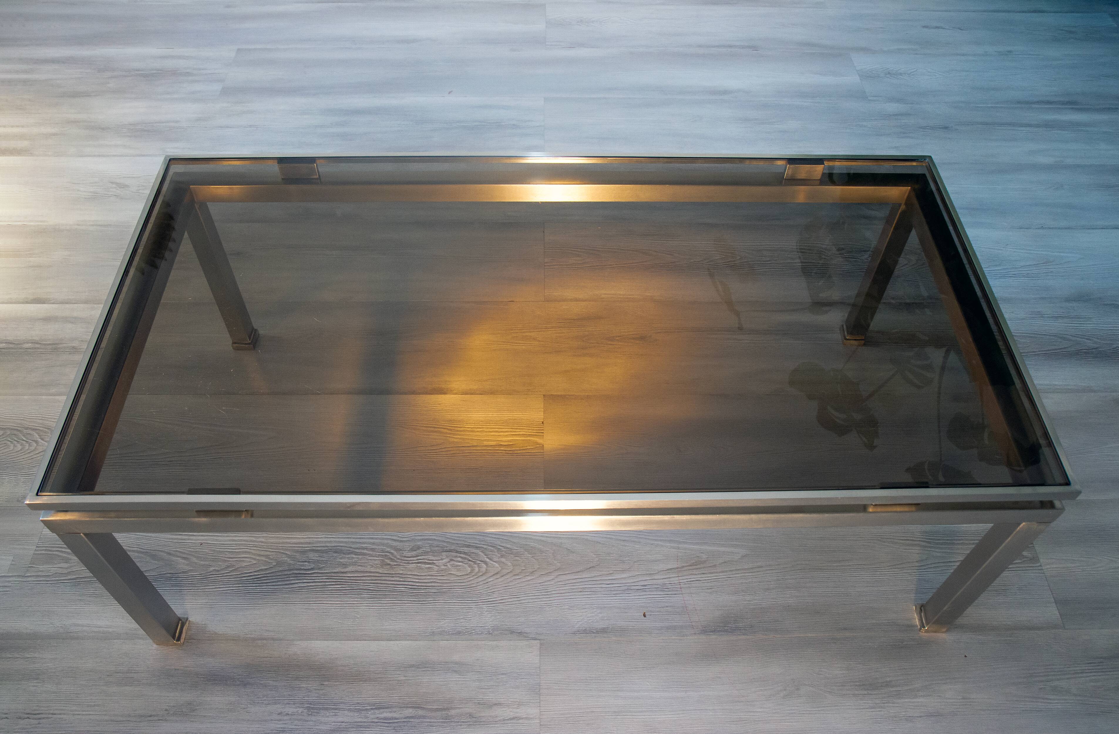 1970 coffee table by Guy Lefevre for Maison Jansen