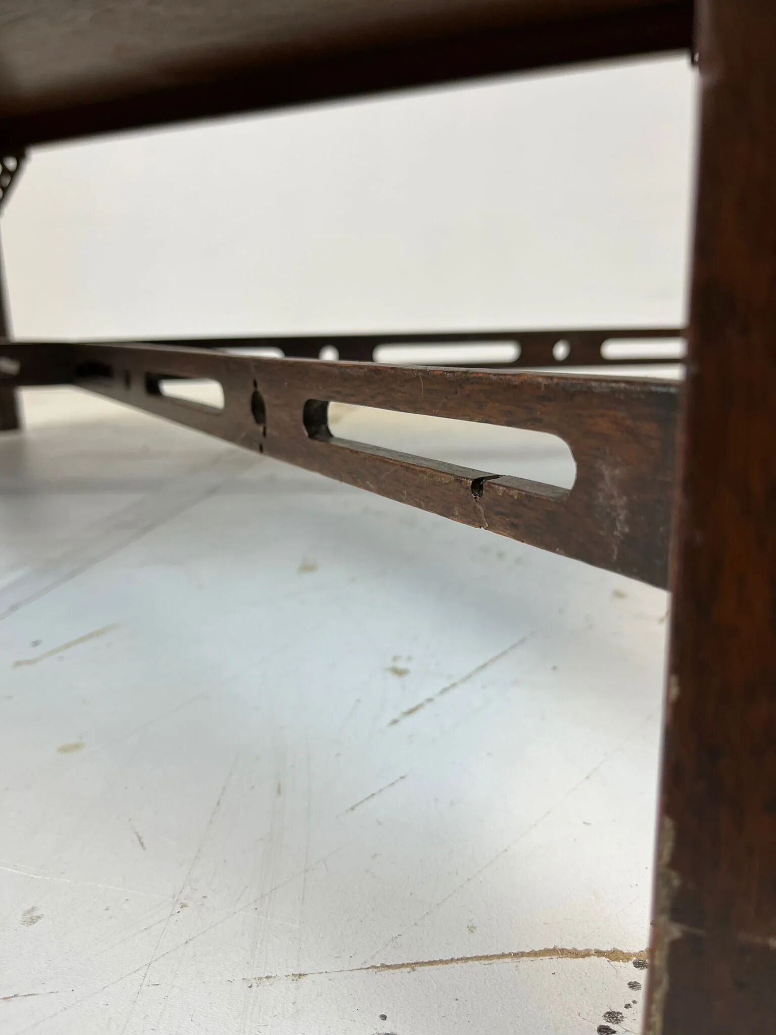 Mahogany Chinese cocktail table