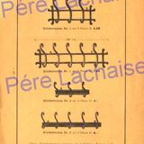 Thonet wall coat rack with 5 hooks 1900