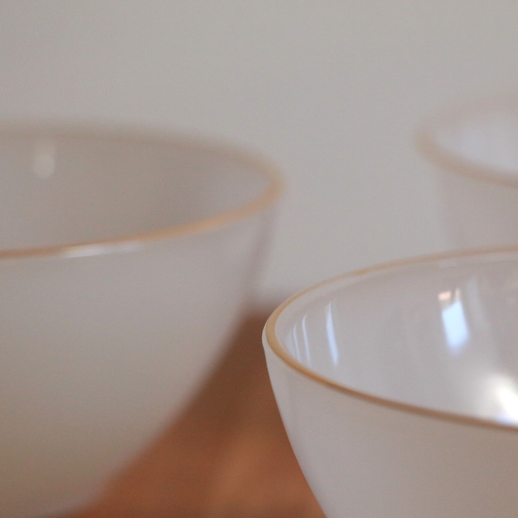 Opaline bowls