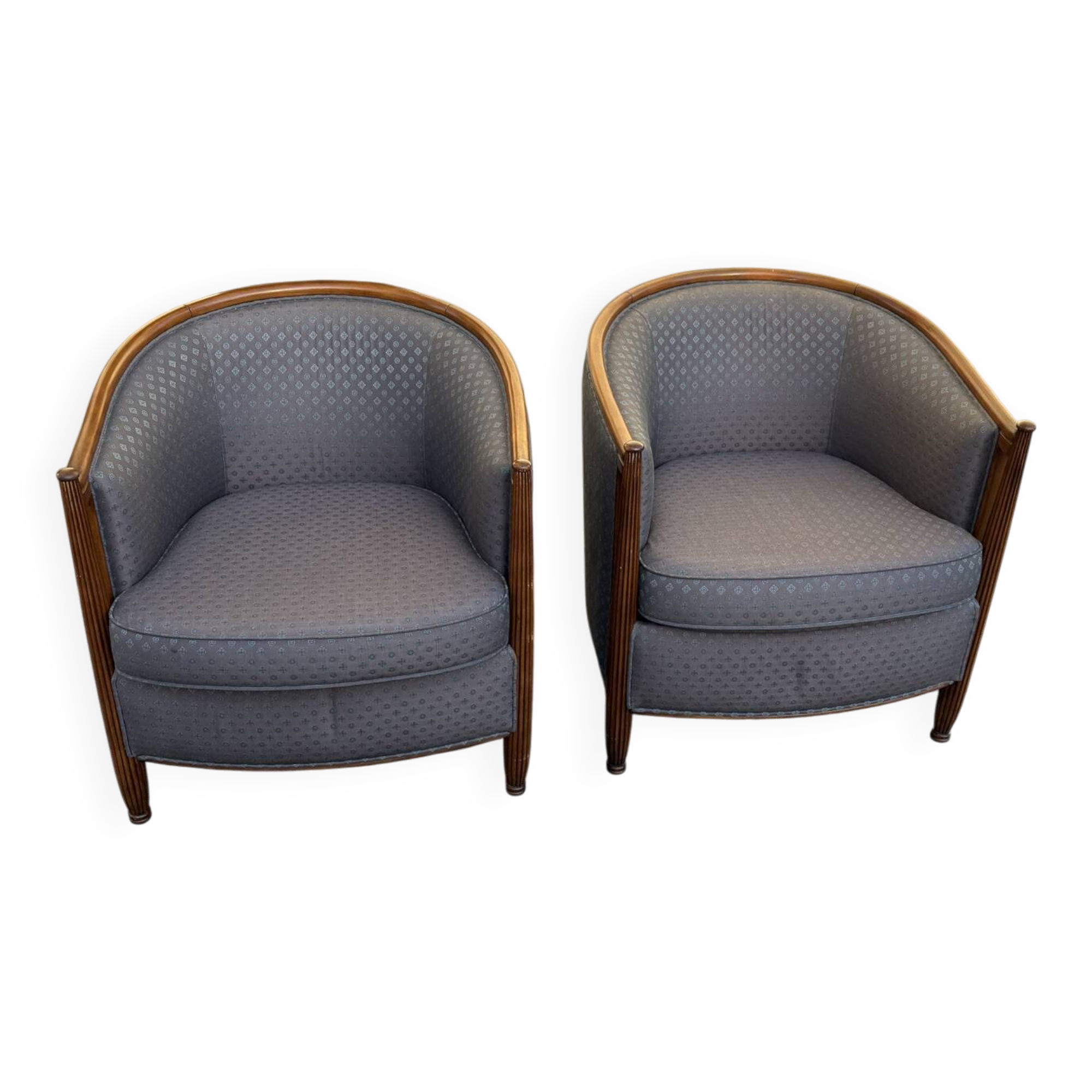 Pair of Art Deco armchairs