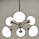 Space Age Sputnik chandelier with 6 lights, 50s-60s