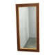 Danish Pine and Ceramic Tile Wall Mirror, 1960s
