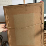 Framed vintage orchestra poster