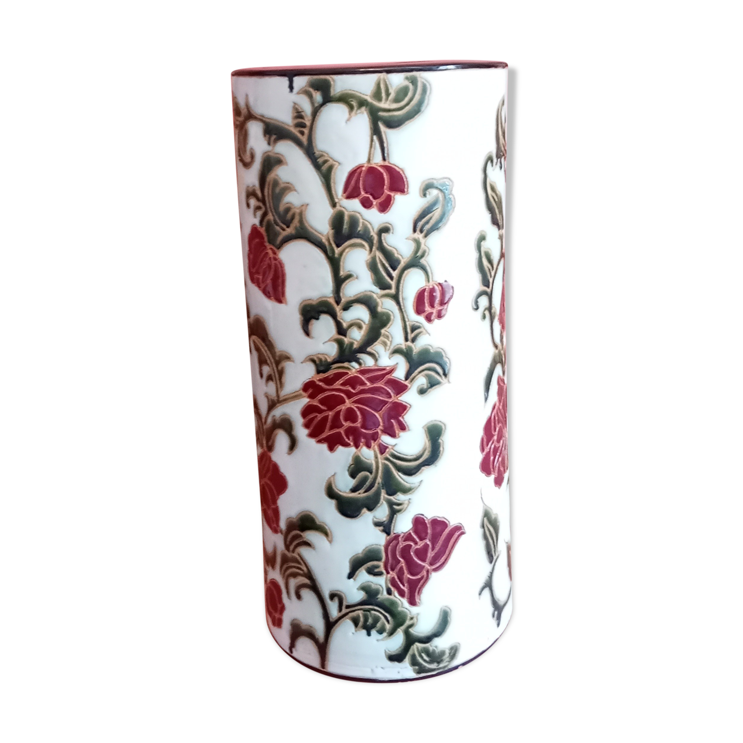 Umbrella holder in ceramic