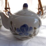Ensemble théière tasses vintage