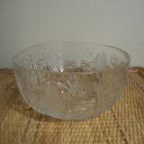 Antique vintage crystal dish