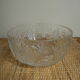 Antique vintage crystal dish
