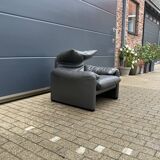 Cassina Maralunga 1zit original Anthracite and gray Topstaat!