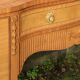 English-made enfilade in Louis XVI style with light wood veneers.