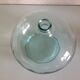 Glass soliflore ball vase / vintage 70s-80s